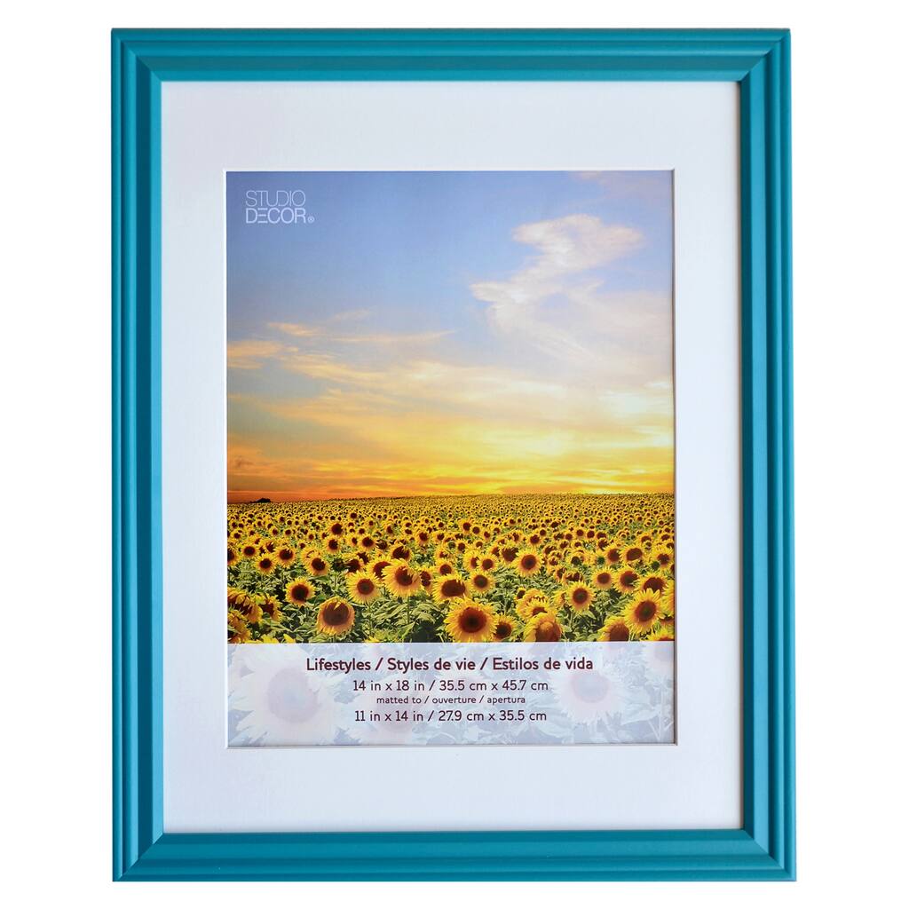Shop For The Teal Frame With Mat Lifestyles By Studio Decor At Michaels
